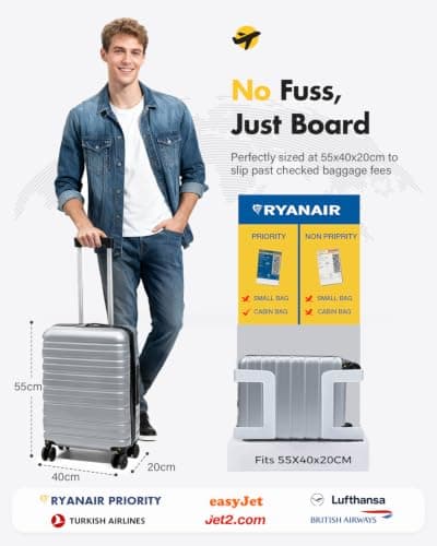 Lekesky Cabin Suitcase 55x40x20 — view 2