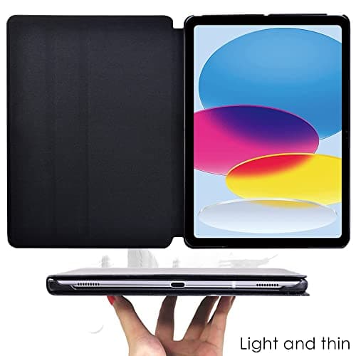 FINDING CASE iPad 10th Generation 2022 10.9 Inch Case, Slim Hard Back Cover with Smart Stand, Unisex Adults Everyday Use, Travel, Multimedia Consumption — view 6