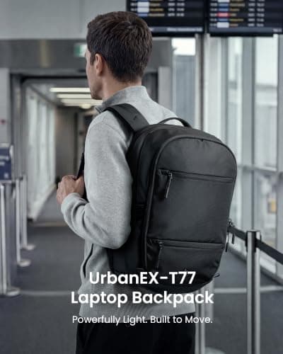 tomtoc Laptop Backpack 26L, Large Work Bag Fits 15.6-16 Inch Laptop — view 2