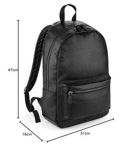 BagBase BG255 Faux Leather Fashion Backpack — view 6