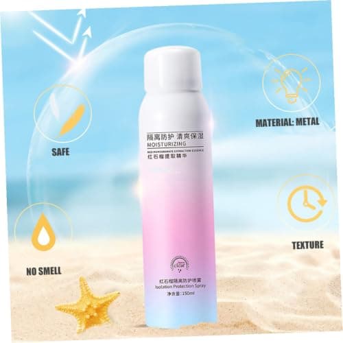 Operitacx Ml Pink Sunscreen Spray Mist for Outdoor Use, Skin-friendly Moisturizing Treatment with Soothing Hydration, All-day Sun Protection and Daily Skin Care Moisture Boost — view 5