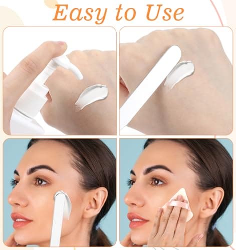 3Pcs Mini Makeup Spatula, Stainless Steel Foundation Spatulas, Spatula Set for Even Application Mini Metal Scraper for Surface Skincare Face Cream Cosmetic — view 5