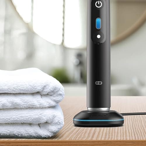 Toothbrush Charger, Replacement for OralB iO Series 10/9 / 8/7 / 7G, Magnetic Electric Charging Base with LED Indicator, Travel-friendly USB Powered, for Braun OralB iO Models — view 3