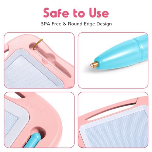 SGILE Magnetic Drawing Board Kids, Toddler Travel Toy Pad, Standard 25x18cm — view 5