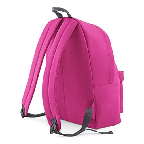 BagBase BG125 Original Fashion Backpack - Fuchsia/Graphite Grey — view 3