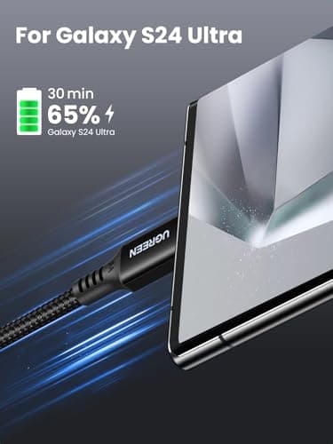 UGREEN Nexode 65W Foldable Fast GaN Charger Bundle with 100W 5A Type C to C Fast Charging Cable — view 6