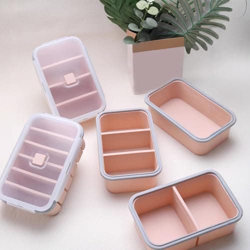 Stackable Silicone Soup Freezer Tray with Lid, E, S E — view 6
