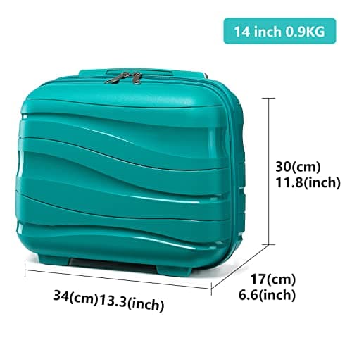 Kono Travel Case 36×30×19cm, Lightweight Hard Shell Cosmetic Organiser — view 2