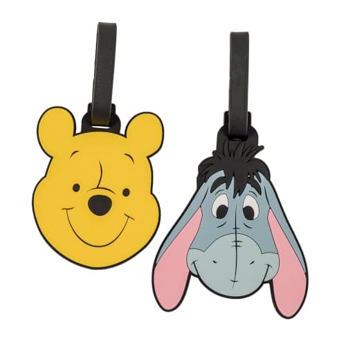 Disney Winnie The Pooh 2 Piece Luggage Tag Set VT700915L