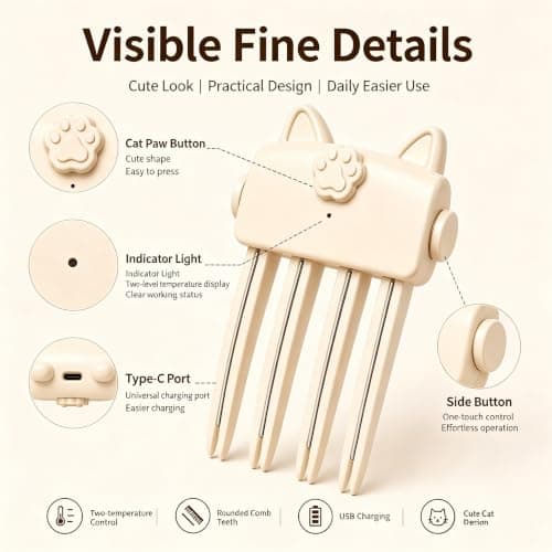 Cordless Heated Volumising Root Lift Clip, Crown Hair Volume Styling Tool — view 2