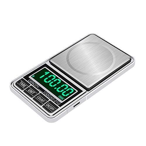 Portable Digital Scale Gold Jewelry Scale Mini Pocket Digital Scale Professional Accurate Electronic Scale Precision Balance 100g/0.01g DH-938C — view 2