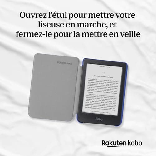 Kobo Clara Colour/BW SleepCover Case, Cobalt Blue Basic — view 5