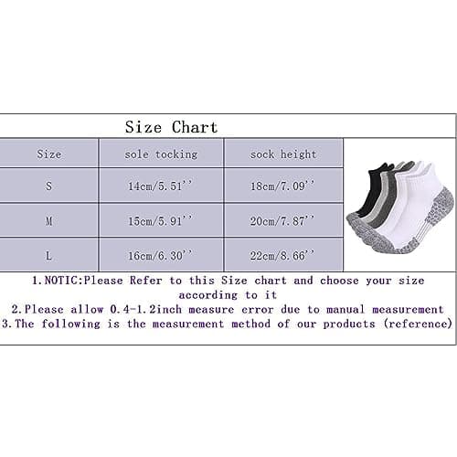 Summer Socks For Women- 6 Pack Thickened Towel Bottomed Hiking Socks For Sweat Absorbing Mid Tube Sports Running Socks — view 3