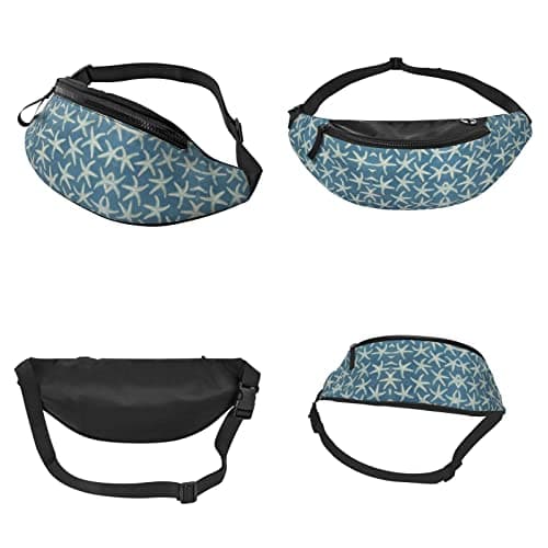 Starfish Coastal Wool Waist Pack Bag for Women& Men Hip Bum Bag Traveling Yoga Gym for Outdoors Workout Sport Travel Running — view 6