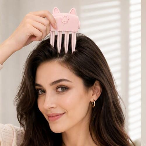 Cordless Hair Root Lifter Wireless Heated Styling Clamp — view 3