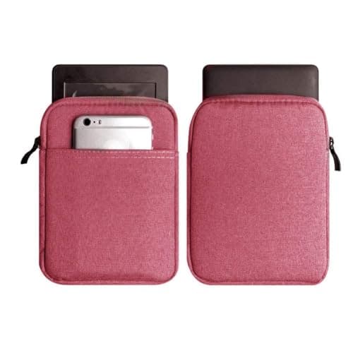 6-inch Protective Case For Kindle, Lightweight Protective Sleeve Cover Bag Pouch Cases with Cotton Lining for Kindle Paperwhite3 for Voyage 558/958/KV E-reader (Rose)