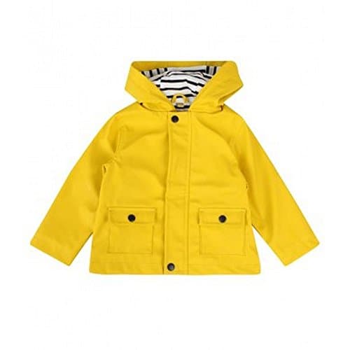 Larkwood Boys Rain Jacket - Yellow, 12-18 Months