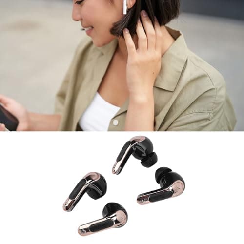 Omquot 2-Pack Wireless Earbuds with LED Display and Low Latency for Gamers and Couples - Bluetooth 5.4 Headphones for 24 Hours Continuous Use (#1) — view 2