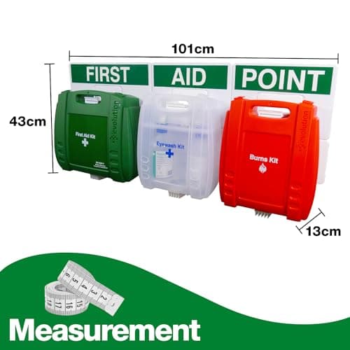 Safety First Aid Group Evolution First Aid, Eye Wash & Burns Point, Large, 43cm x 91cm — view 6