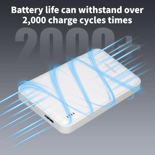 Semi solid power bank 20w10000 mAh-ompact power bank with fast charging support, featuring 1 USB-C port and 1 USB-A port; a mini portable power bank ideal for travelling — view 5