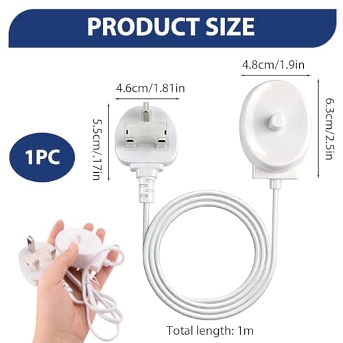 Electric Toothbrush Charger Compatible with Oral B Type 3757 — view 2