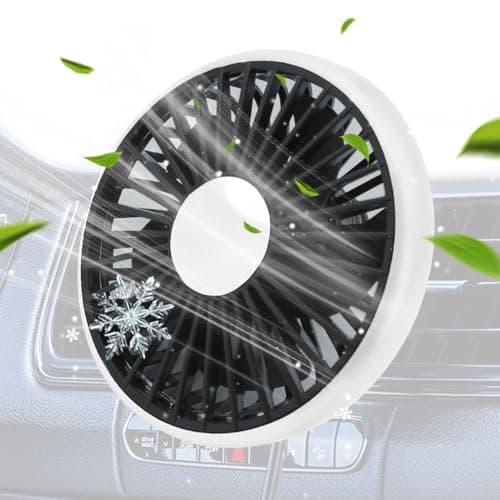 Car Vent Fan Powerful, Long-Lasting, Cooling Device, Air Cooler