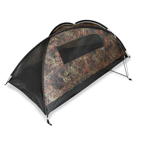 Mil-Tec Recom one-man tent, camouflage, one size — view 2