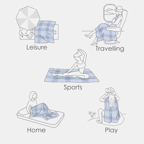 Highdi Winter Blankets and Throws for Sofa Beds, Soft Warm Sofa Throw Fluffy Cozy Bed Throws Fleece Throw Blanket for Kids Adults Bedroom Couch Travel-Plaid (100X150cm,Yellow) — view 6