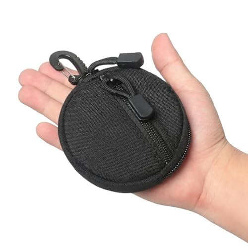 Round Zippers Multifunctional Storage Bag Organizers for Outdoor Featuring Quick Detach ABS Clip Abrasion Resistant Fabric Quick Release Compatible Accessory Bag — view 2