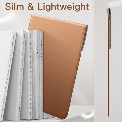 JETech Slim Laptop Sleeve for 13-Inch Devices, Brown — view 3
