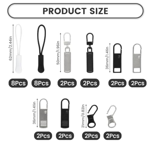 Pack of 32 Zip Zip Repair Kit — view 2
