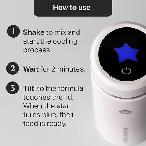 Tommee Tippee PrepGo Portable Formula Feed Maker LED Digital Display — view 5