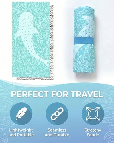 Evoplor 2 Pack Microfibre Beach Towels for Adults Extra Large 200 × 90 cm, Quick Dry Sand Free Beach Towel with Mesh Bag, Lightweight Travel Towels for Holiday, Pool — view 6