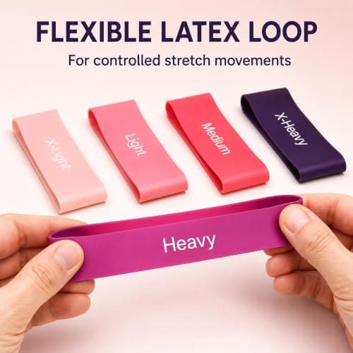 5 Pcs Toe Resistance Bands – Latex Toe Stretchers for Foot Exercise — view 6