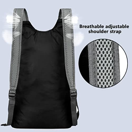 Feibmir 2 Pack 20L Small Foldable Lightweight Packable Backpack — view 4