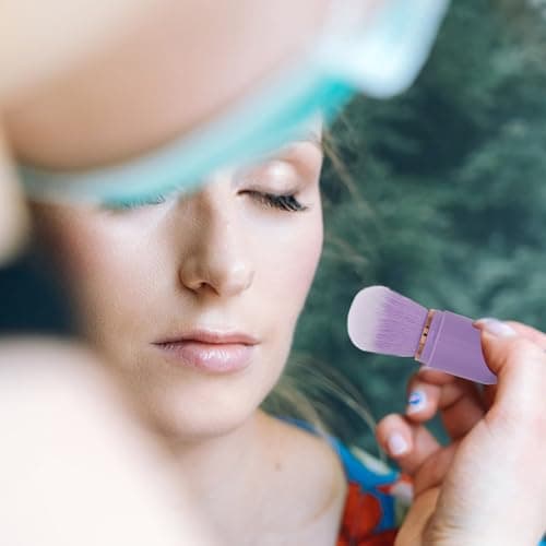 Mini Retractable Makeup Brush for Cheeks, Travel Blush Brush — view 6