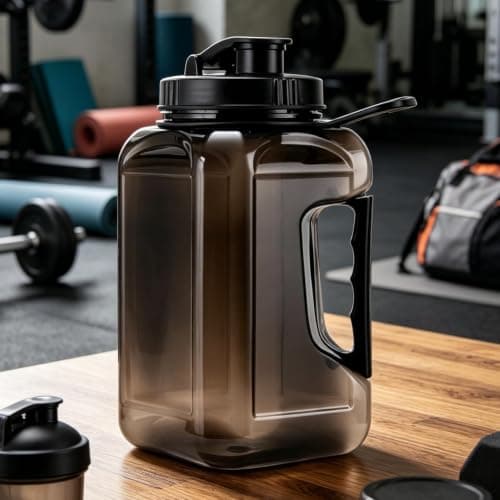 Ungtyb Sports Water Bottle 2.4L Portable Square — view 3