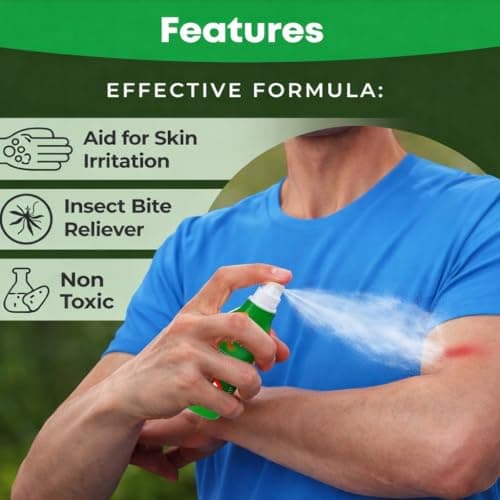 Mosquito & Insect Repellent Spray (2 Pack) + After Bite Pen – Tropical Formula for Bite & Sting Relief, Fast-Acting, Anti-Itch, Soothing, Cooling, 3-Pack Bundle - Exclusive AG Total Health Bundle — view 4