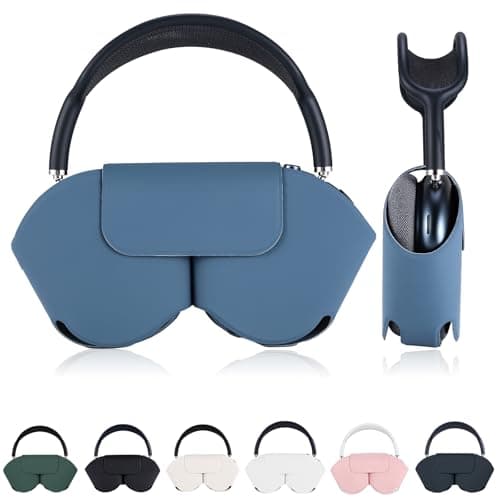 Lukvcoe Smart Case Cover for Apple AirPods Max with Sleep Mode, Blue