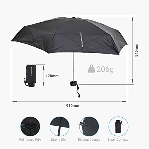 Lifeventure Small Trek Umbrella Windproof Ripstop Canopy — view 3