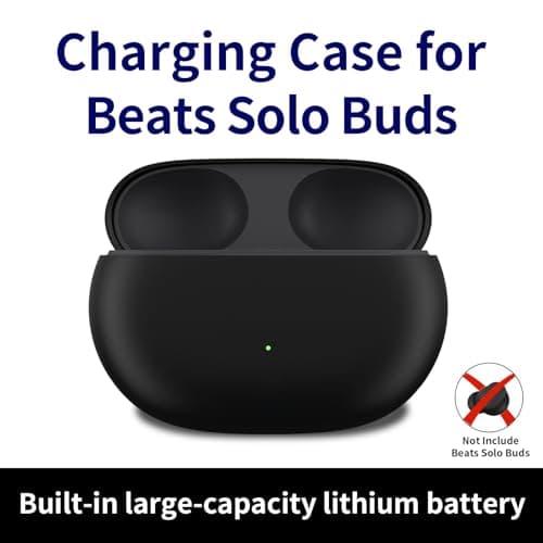 MIOLLYBO Upgraded Replacement Charging Case for Beats Solo Buds with 660mAh Built-in Battery, Sync Button & Pop-Up Pairing Portable Charging Dock, USB-C Charging Port (Earbuds Not Included) — view 5