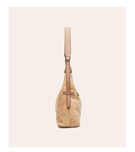 JZ Lightweight Cork Organizer Shoulder Bag For Women with Adjustable Strap - B — view 6