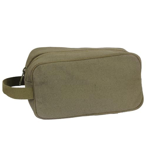Rothco Canvas Travel Kit, Olive Drab — view 6