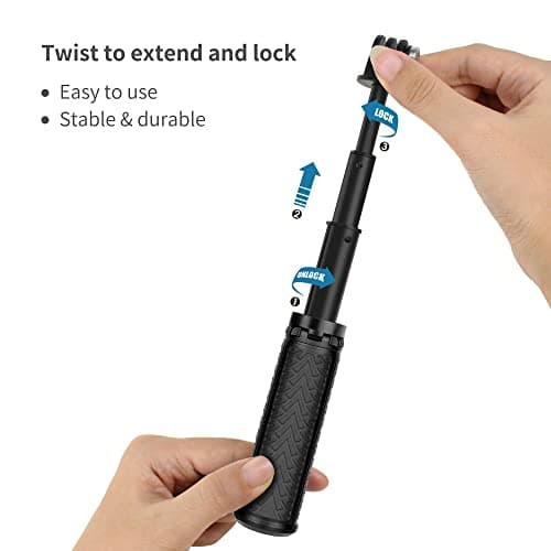 YALLSAME Mini Selfie Stick Tripod for GoPro DJI Action Camera — view 2