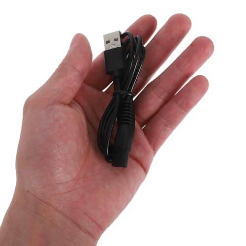GATHINESS Multi Charging Cable 2pcs USB Figure-Eight Charging Cord, Durable Copper and Rubber Material, Ideal for and Trimmer, Spare Power Cord for Travel and Home — view 4