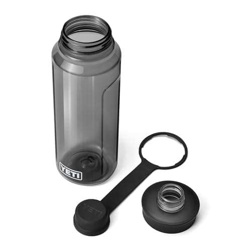YETI Yonder 34 oz (1L) Water Bottle with Tether Cap, Charcoal — view 5