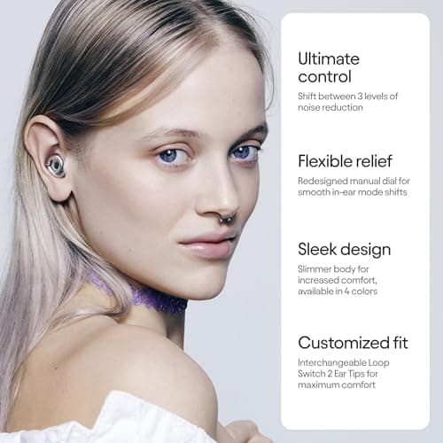 Loop Switch 2 Adjustable Ear Plugs - 3 Modes for Ultimate Control — view 2