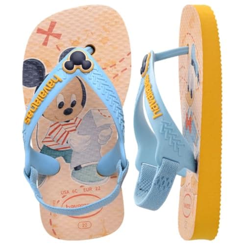 Havaianas Baby Disney Classics II Unisex Baby FlipFlop Pop Yellow 4 UK Child — view 5