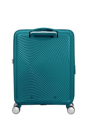 American Tourister Soundbox - Hand Luggage Suitcase 55 x 40 x 20/23 cm - Hard Shell Trolley Suitable for EasyJet - Expandable, Light, 4 wheels & TSA Lock - 35.5/41 L - Green (Jade Green) — view 4