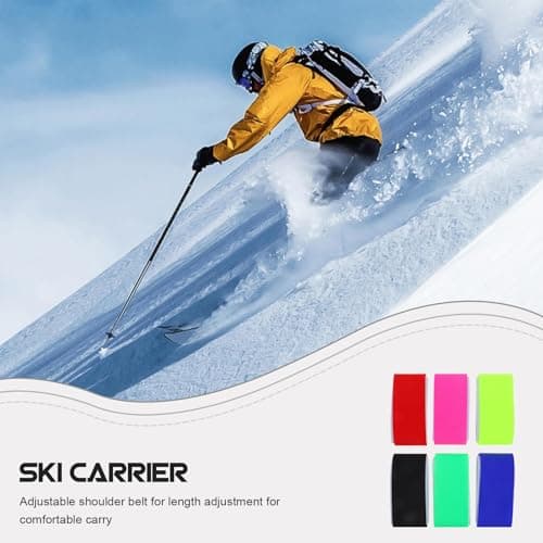 6pcs Professional Ski Strap for Carrying Double Boards and Poles — view 3